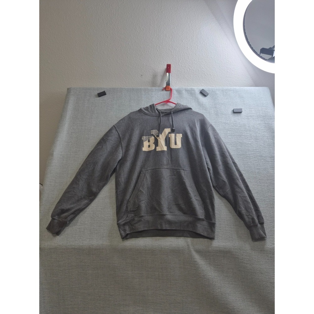 Gear for Sports NCAA BYU Cougars Football Hoodie Mens Medium Gray Performance